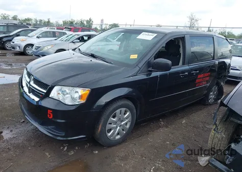 2017 Dodge Grand Caravan Se из США, поврежденный, VIN 2C4RDGBG0HR605507